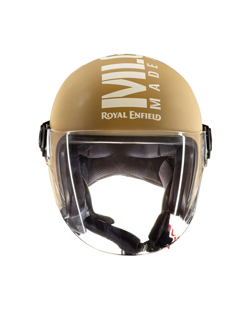 Buy Royal Enfield Open Face MLG Helmet with Clear Visor Helmets for Unisex 25753644 Myntra