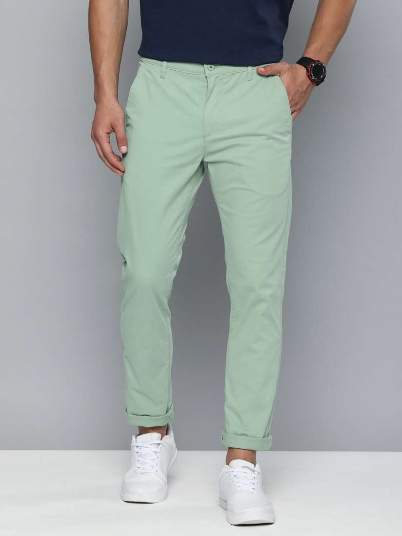 Buy Levis Men 511 Slim Fit Solid Low Rise Chinos Trousers for Men 25756682 Myntra
