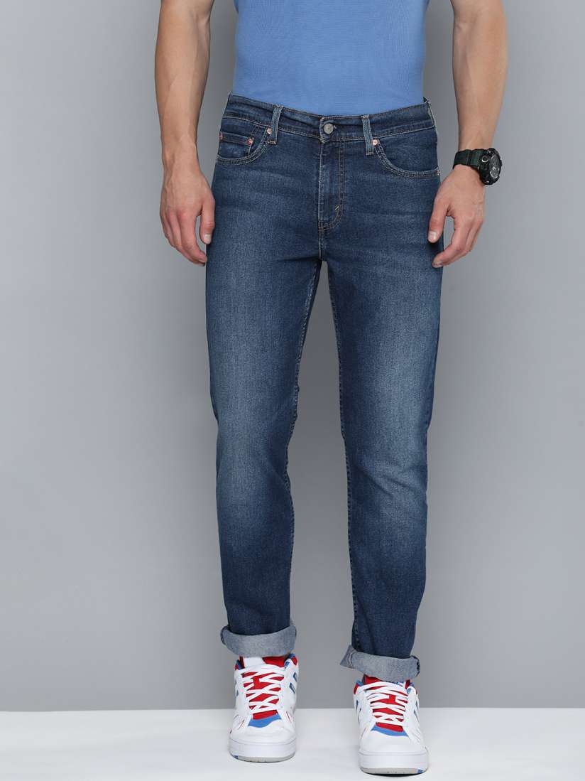 Buy Levis Men 511 Slim Fit Low Rise Light Fade Stretchable Jeans Jeans for Men 25756924 Myntra