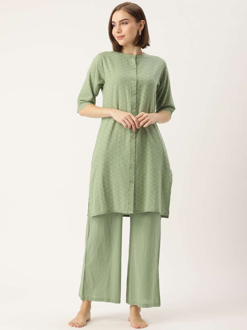Buy Clt.s Striped Pure Cotton Night Suit Night suits for Women 25758446 Myntra