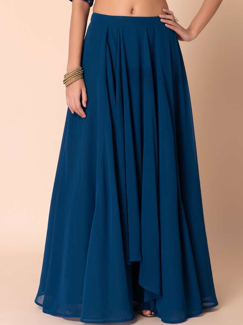 Ethnic lehenga skirts top