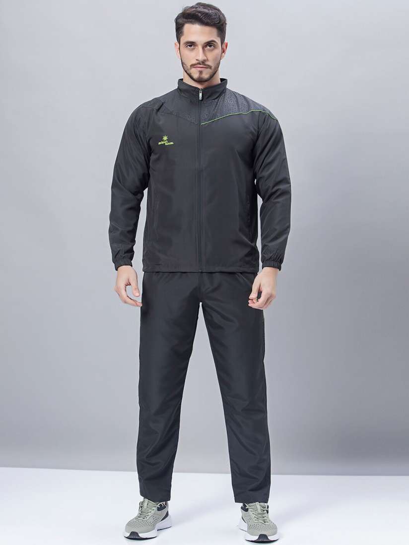 Buy SPORT SUN Mock Collar Anti Microbial Jacket Track Pant Tracksuits for Men 25760274 Myntra