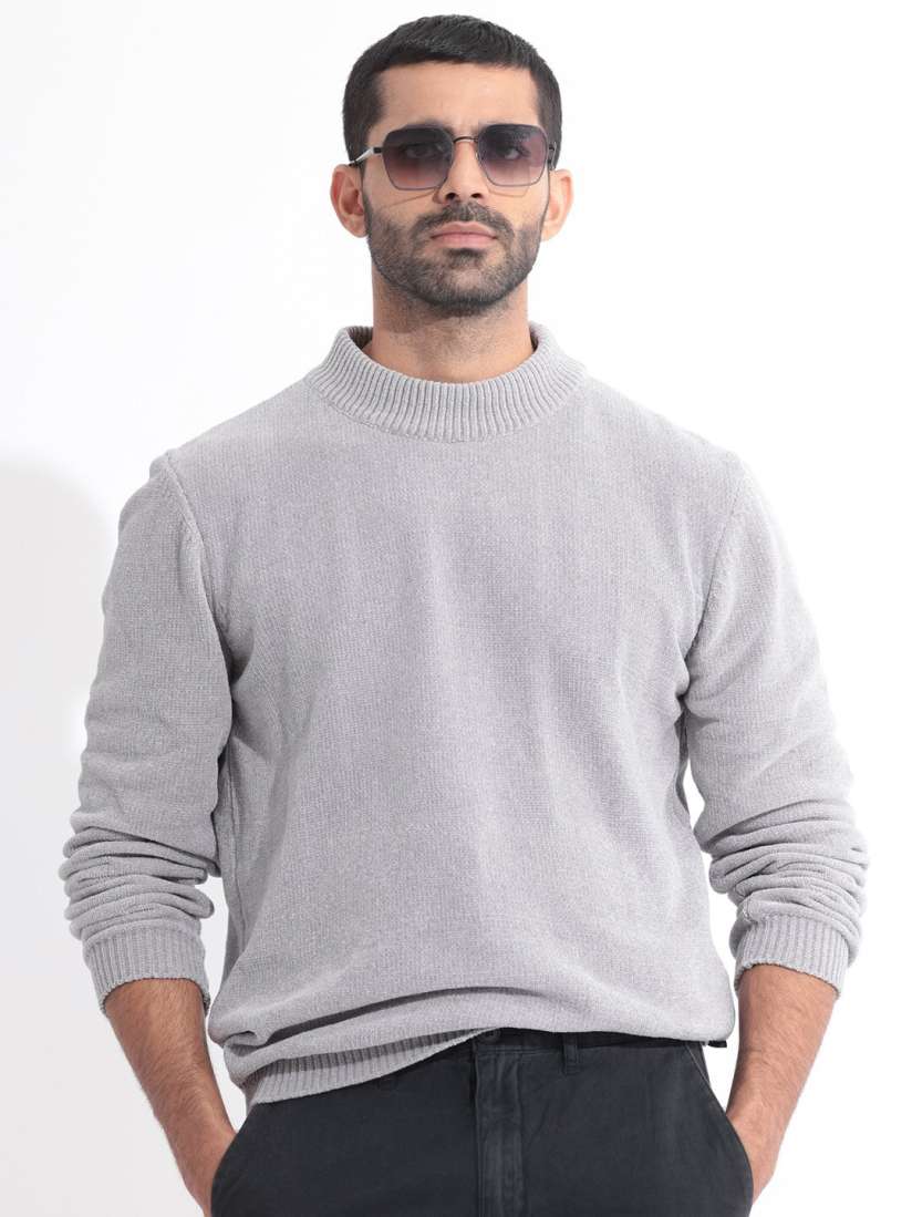 Buy RARE RABBIT Men Chenee High Neck Pullover Sweater Sweaters for Men 25763380 Myntra