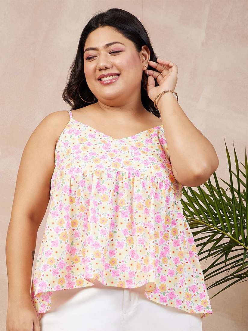 myntra plus size tops