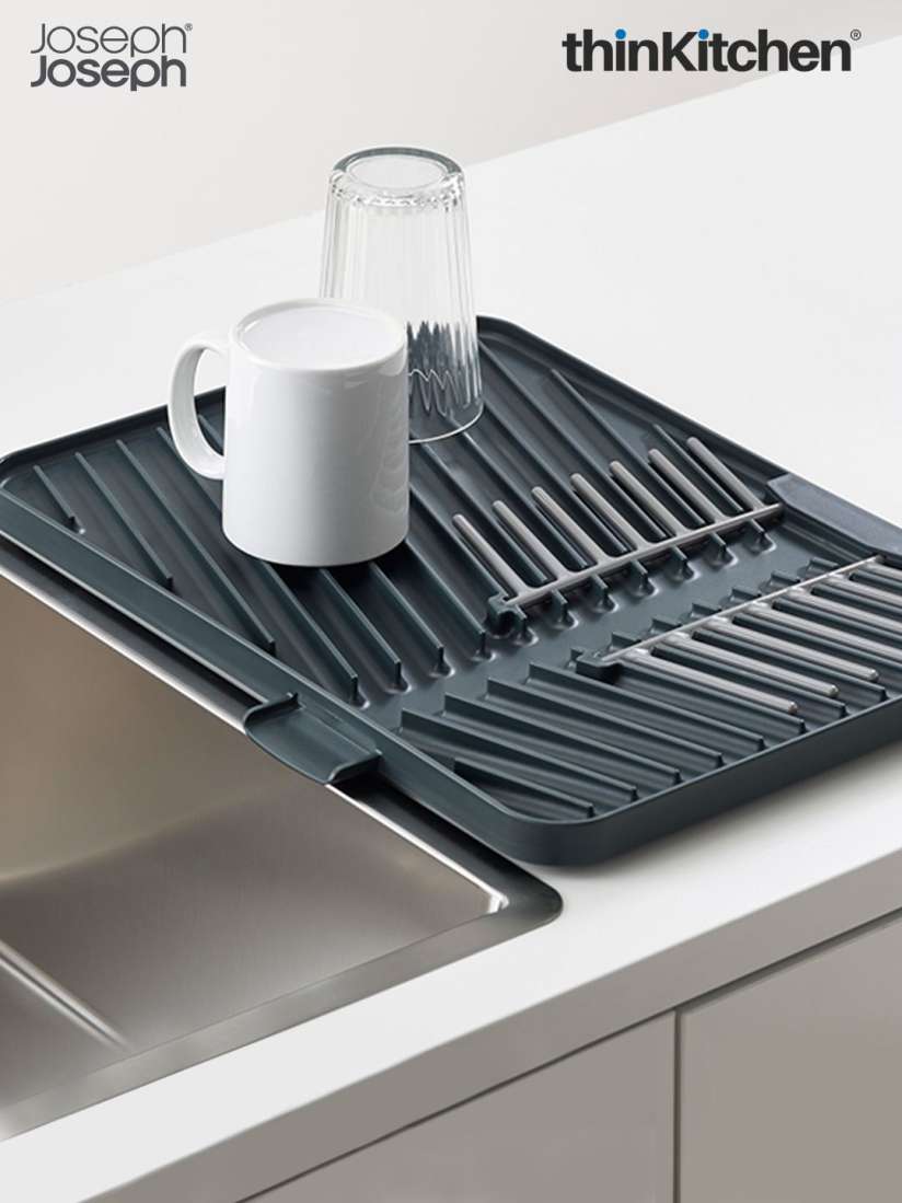 Buy Joseph Joseph Grey Flip up Adjustable Draining Board Kitchen Tools Dish rack for Unisex 25774620 Myntra