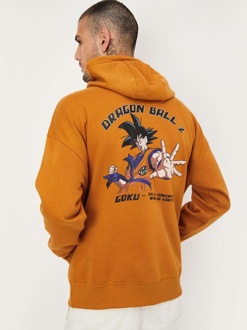 Orange dragon ball z hoodie outlet