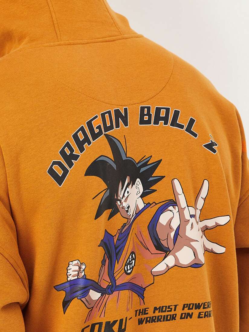 Goku hoodie orange outlet