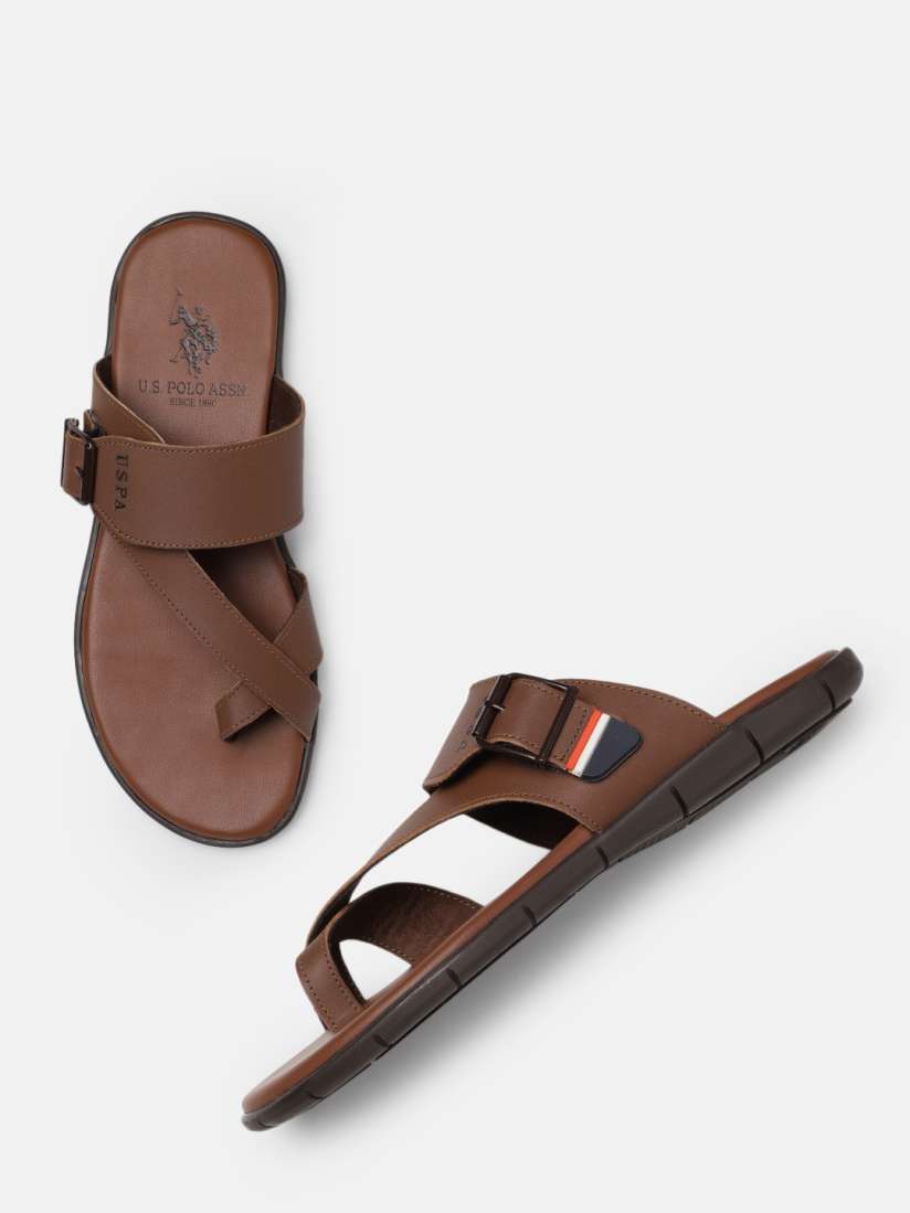 Us polo assn sandals on sale
