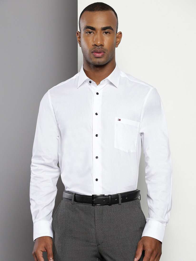 Tommy hilfiger formal shirts outlet