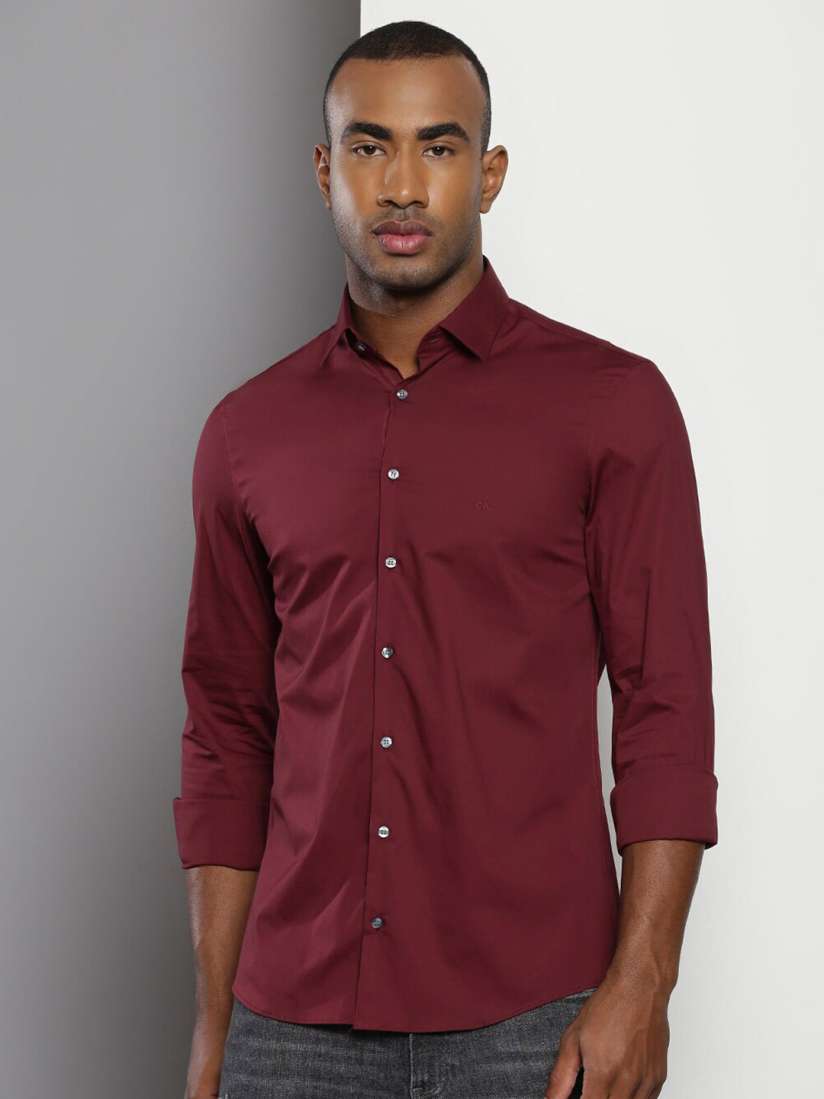 Buy Calvin Klein Slim Fit Casual Shirt Shirts for Men 25780306 Myntra