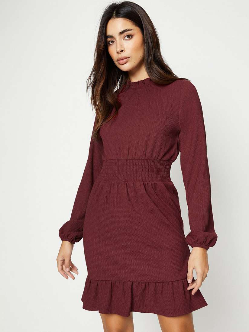 Buy DOROTHY PERKINS Shirred Waist Fit Flare Mini Dress Dresses for Women 25784574 Myntra