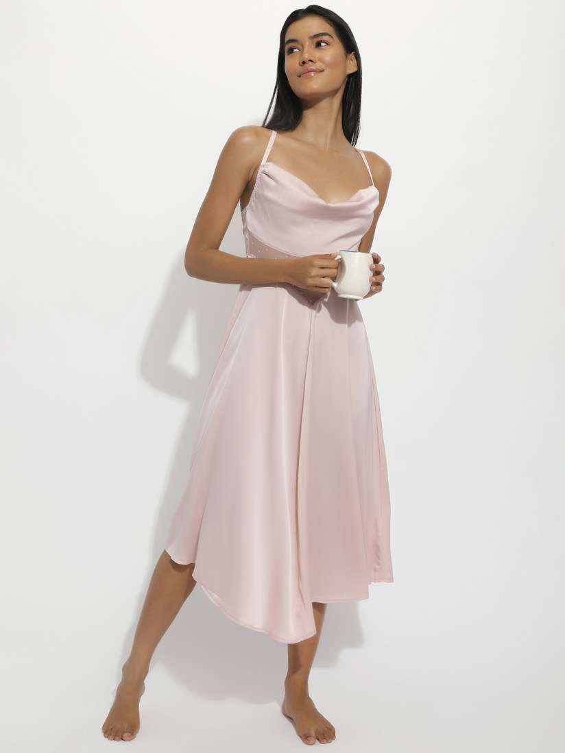 Night dress midi length shop