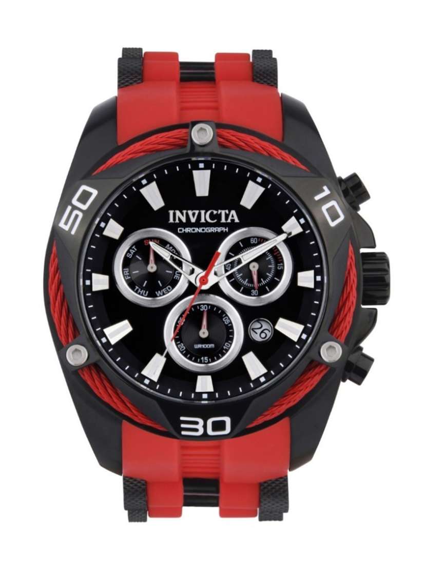 Invicta bolt men's chronograph watch clearance