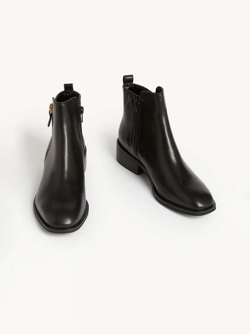 Heel Ankle Boots Boots Marks And Spencer's Buy Wide Fit