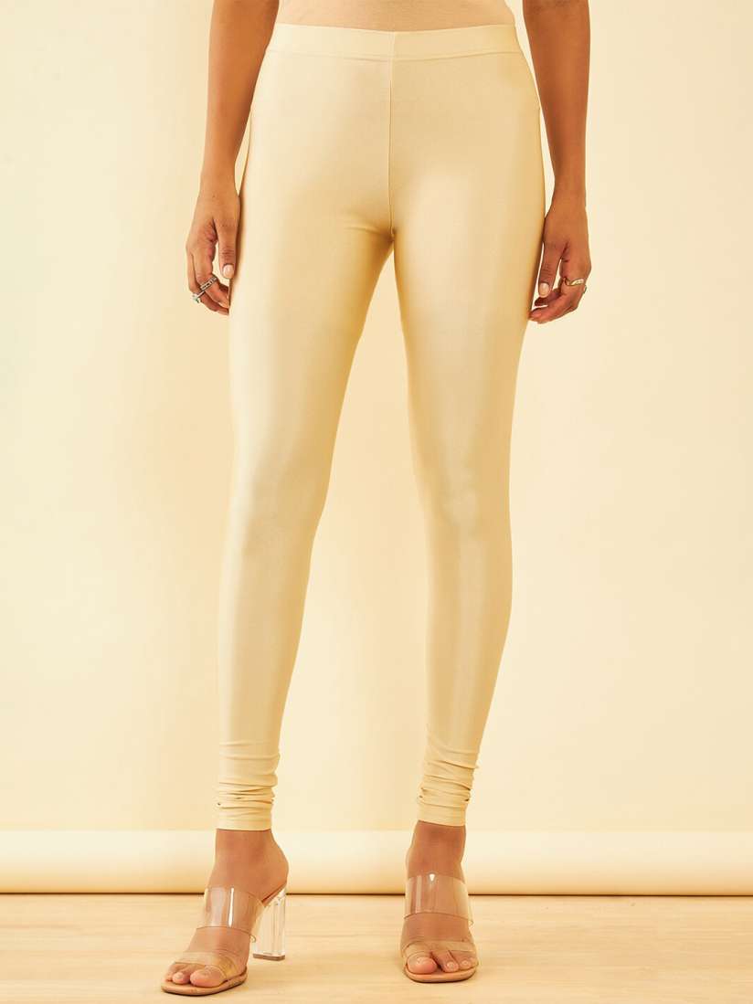 Buy Soch Shimmer Churidar Length leggings Leggings for Women 25796728 Myntra