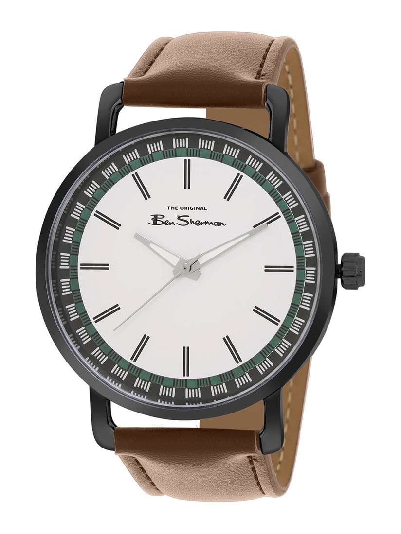 Analogue Watch Ben Sherman Leather Watch Ben Sherman Men's