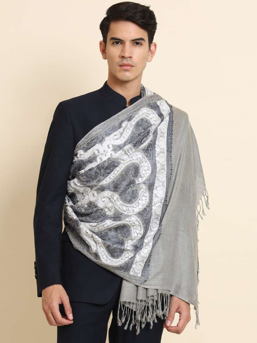 Woolen stole myntra cheap