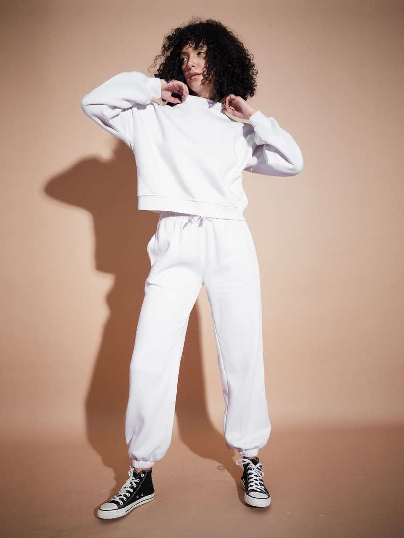 Sweatshirt with joggers outlet