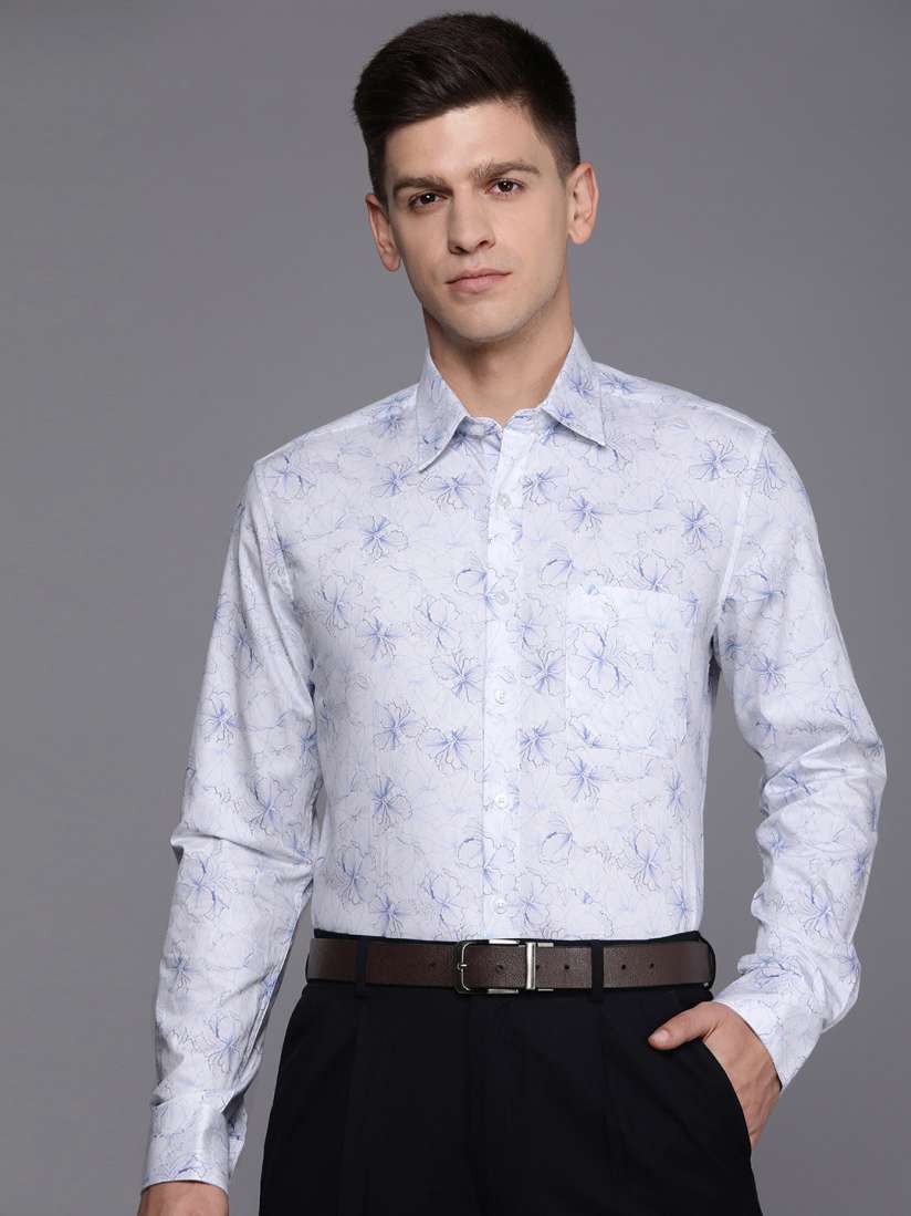 Floral formal shirts mens discount