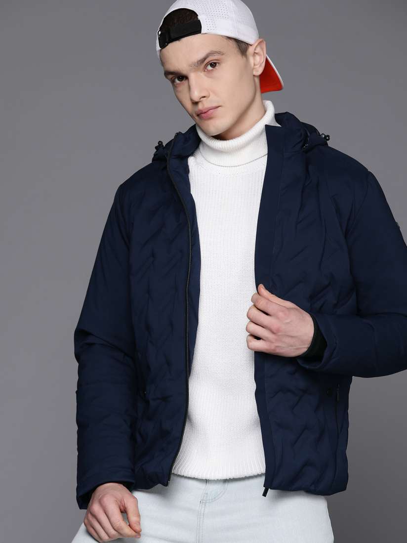 Buy Louis Philippe Men Padded Jacket Jackets for Men 25801596 Myntra