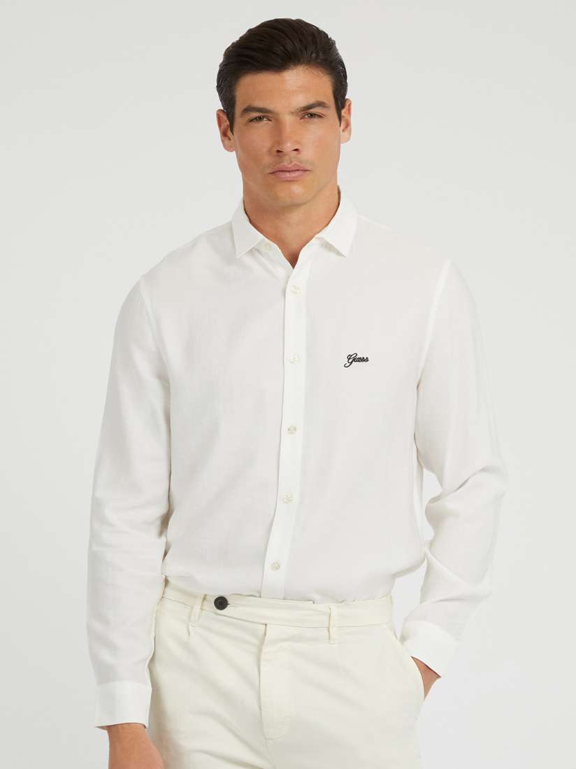 Buy GUESS Spread Collar Formal Shirt Shirts for Men 25802680 Myntra