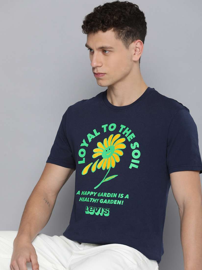 Buy Levis Printed Pure Cotton T shirt Tshirts for Men 25808456 Myntra