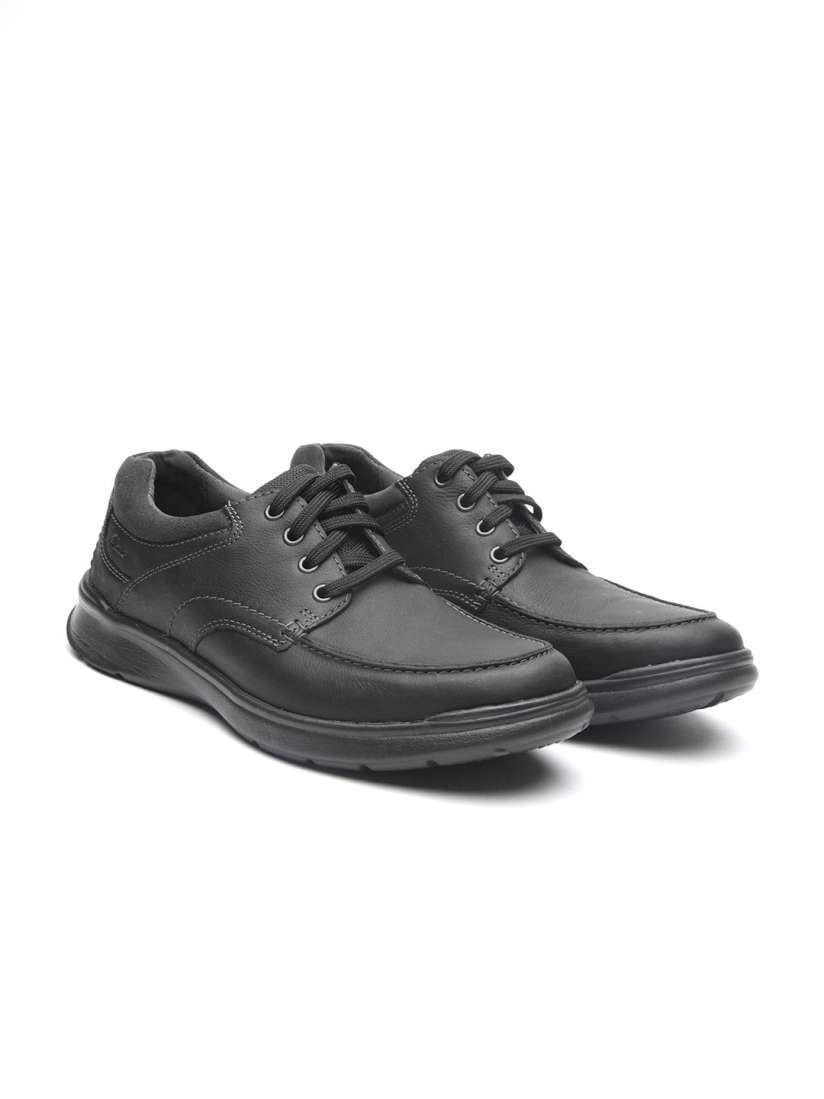Buy Clarks Men Black Leather Derbys Casual Shoes for Men 2580924 Myntra