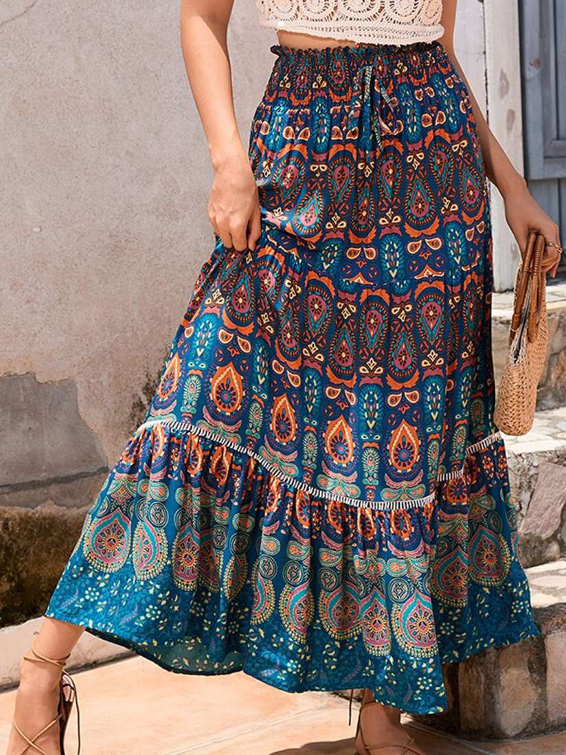 Myntra ethnic skirts deals