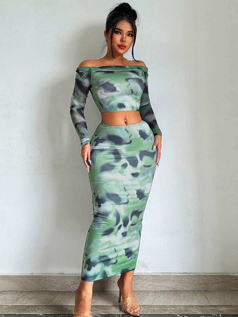 Crop top with skirt myntra sales