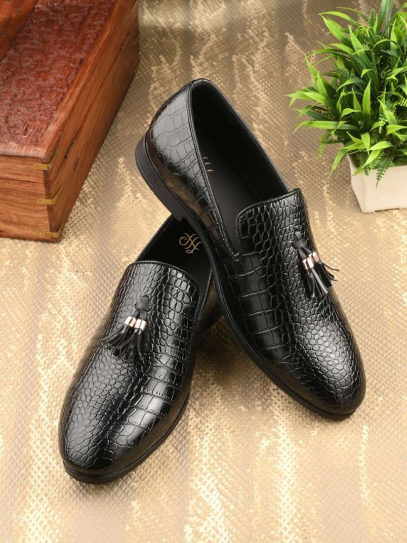 Myntra black formal shoes new arrivals
