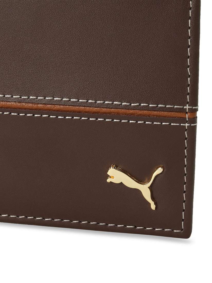 Puma genuine leather wallet outlet