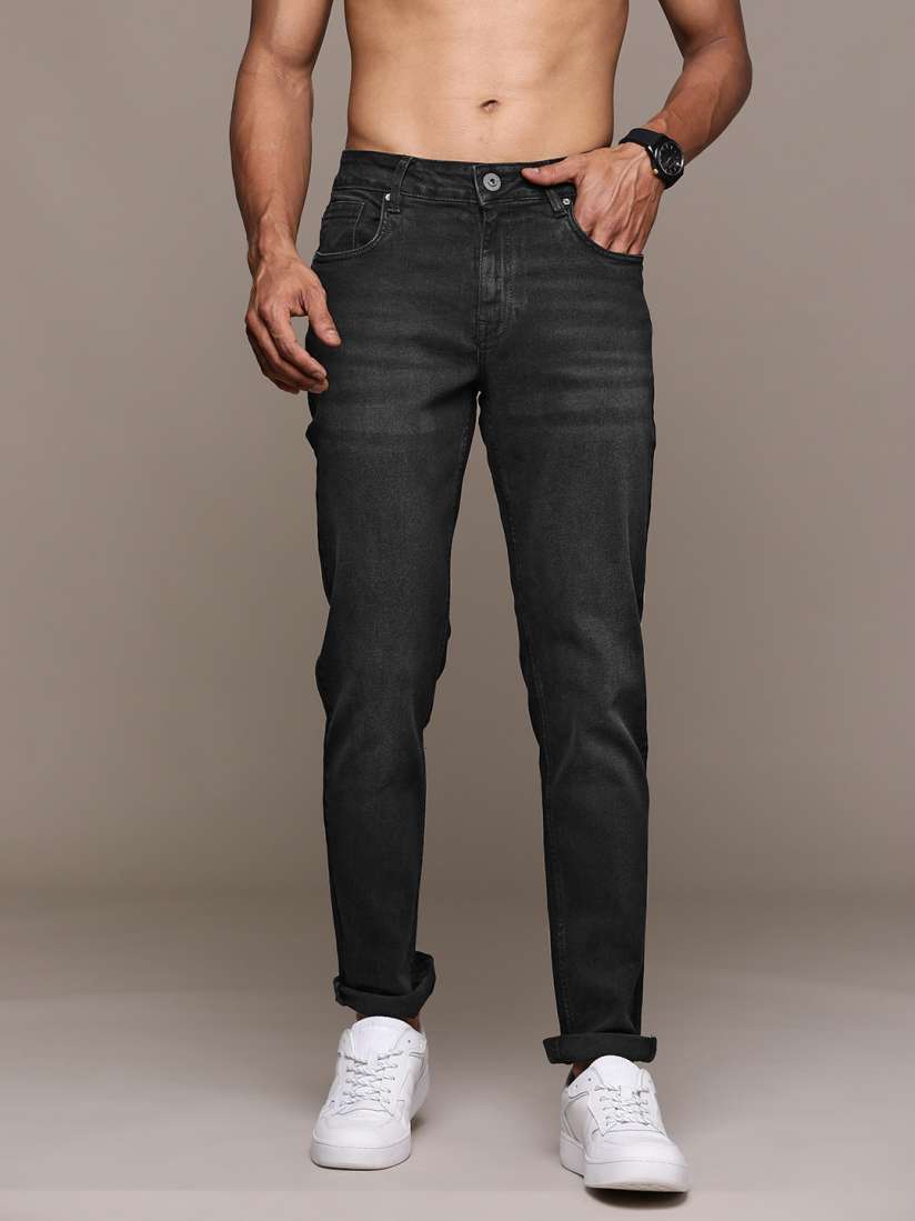 Buy The Roadster Lifestyle Co. Men Slim Tapered Fit Light Fade Jeans Jeans for Men 25818026 Myntra