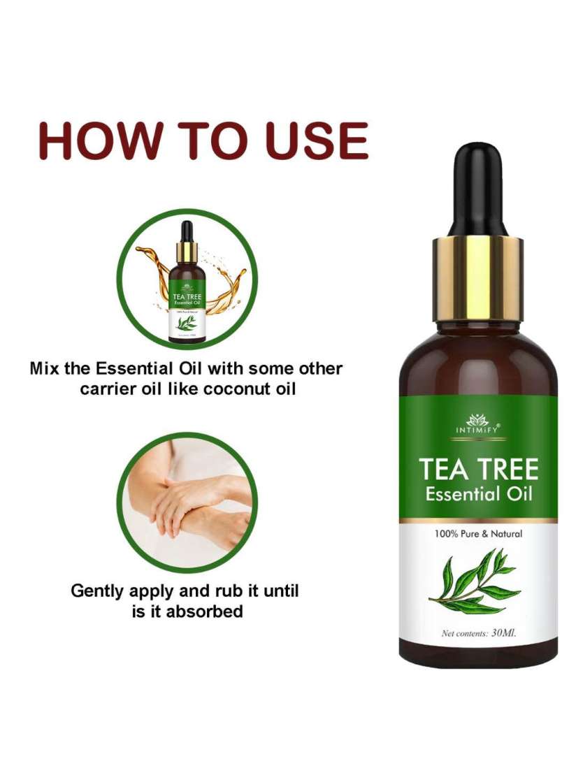 Tea tree oil and coconut oil discount