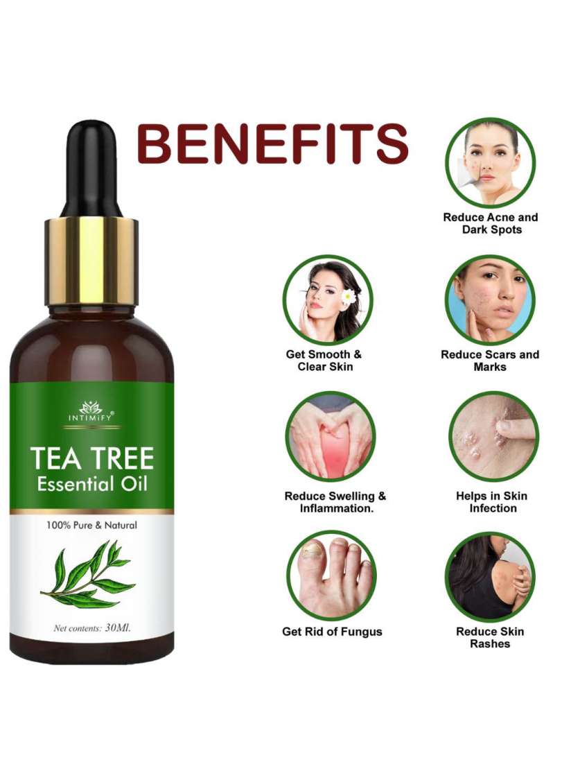 Buy INTIMIFY Tea Tree Oil For Dark Spots 30ml Facial Oil for Unisex 25825242 Myntra