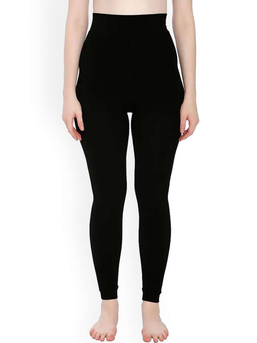 Buy Hill Islands Thermal Fur Fleece Lined Black Winter Leggings Leggings for Women 25840774 Myntra