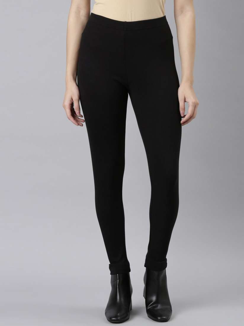 Buy Go Colors Churidar Length Leggings Leggings for Women 25847232 Myntra