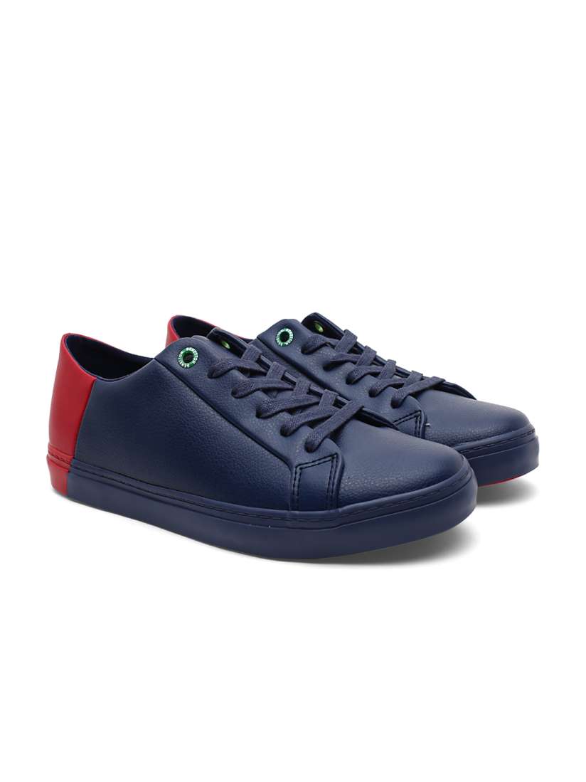 Buy United Colors of Benetton Men Navy Blue Sneakers Casual Shoes for Men 2585504 Myntra