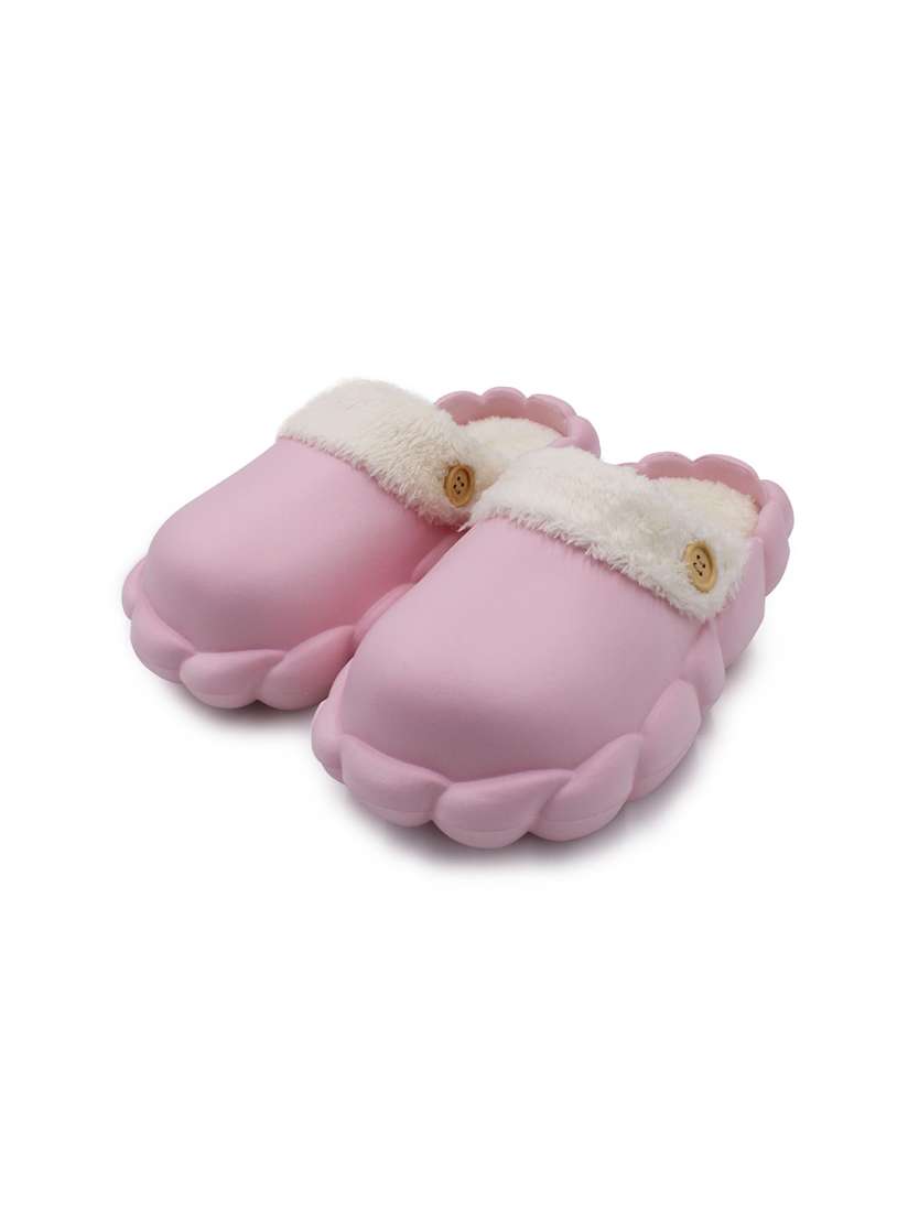 Fur slippers myntra clearance