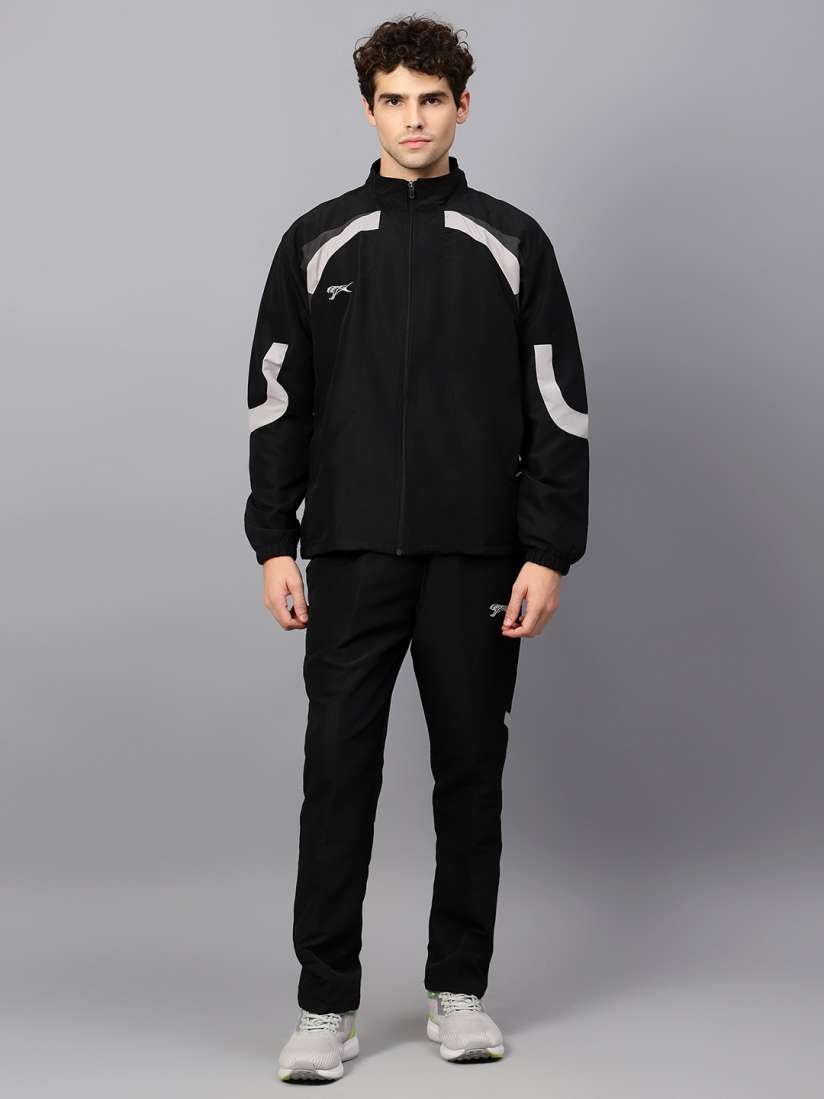 Buy Shiv Naresh Mock Collar Colourblocked Tracksuit Tracksuits for Men 25857058 Myntra