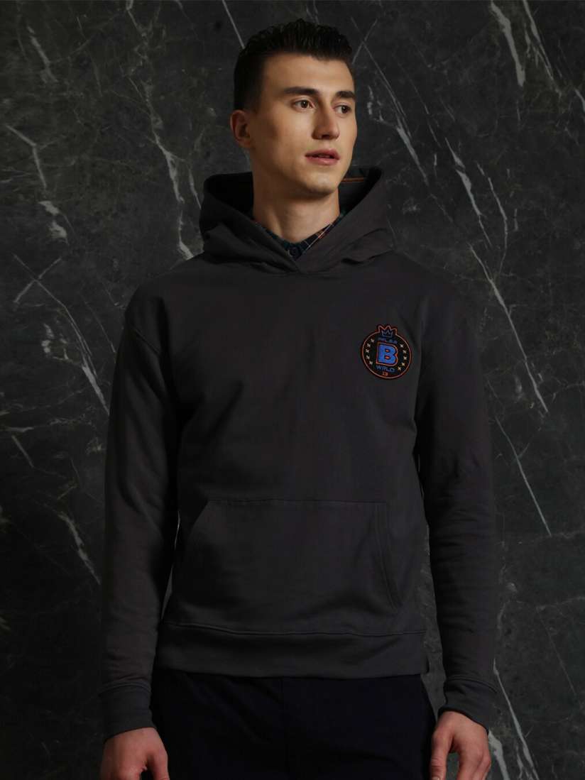 Buy Breakbounce Hooded Relaxed Fit Sweatshirt Sweatshirts for Men 25868006 Myntra