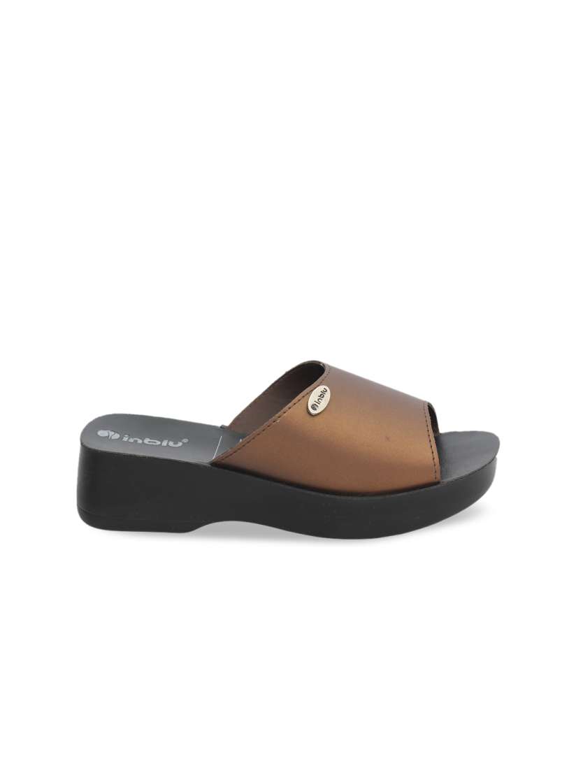 Buy Inblu Lightweight Anti Skid Open Toe Wedges Heels for Women 25876526 Myntra