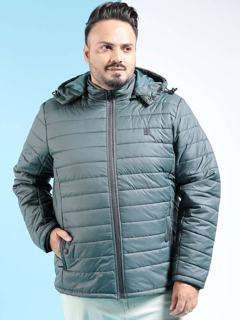 Buy HARDSODA Plus Size Hooded Lightweight Puffer Jacket Jackets for Men 25881620 Myntra
