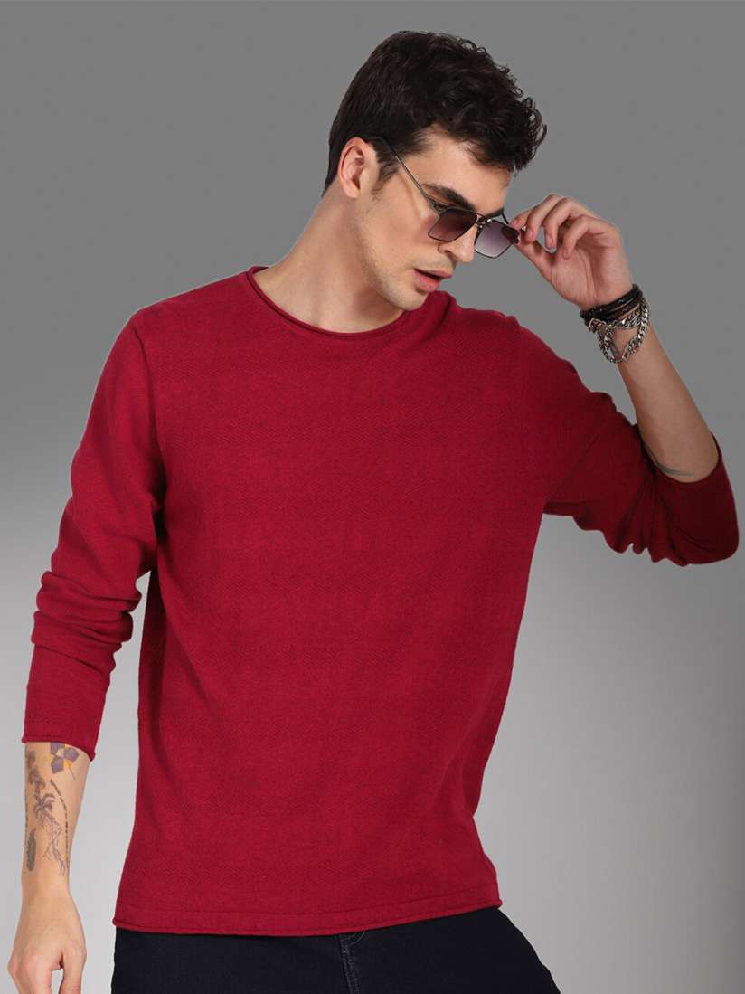 Buy High Star Round Neck Long Sleeves Cotton Pullover Sweater Sweaters for Men 25888434 Myntra