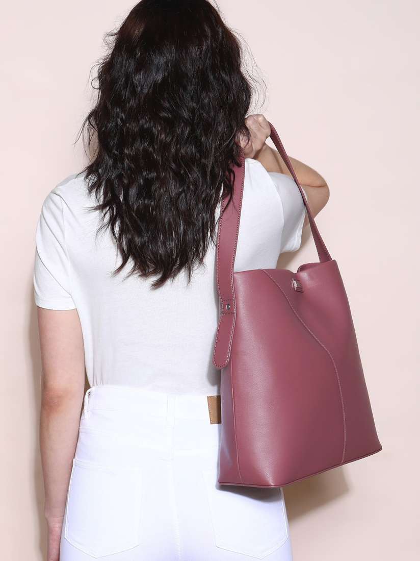 Buy Vero Moda Textured Structured Shoulder Bag Handbags for Women 25893234 Myntra