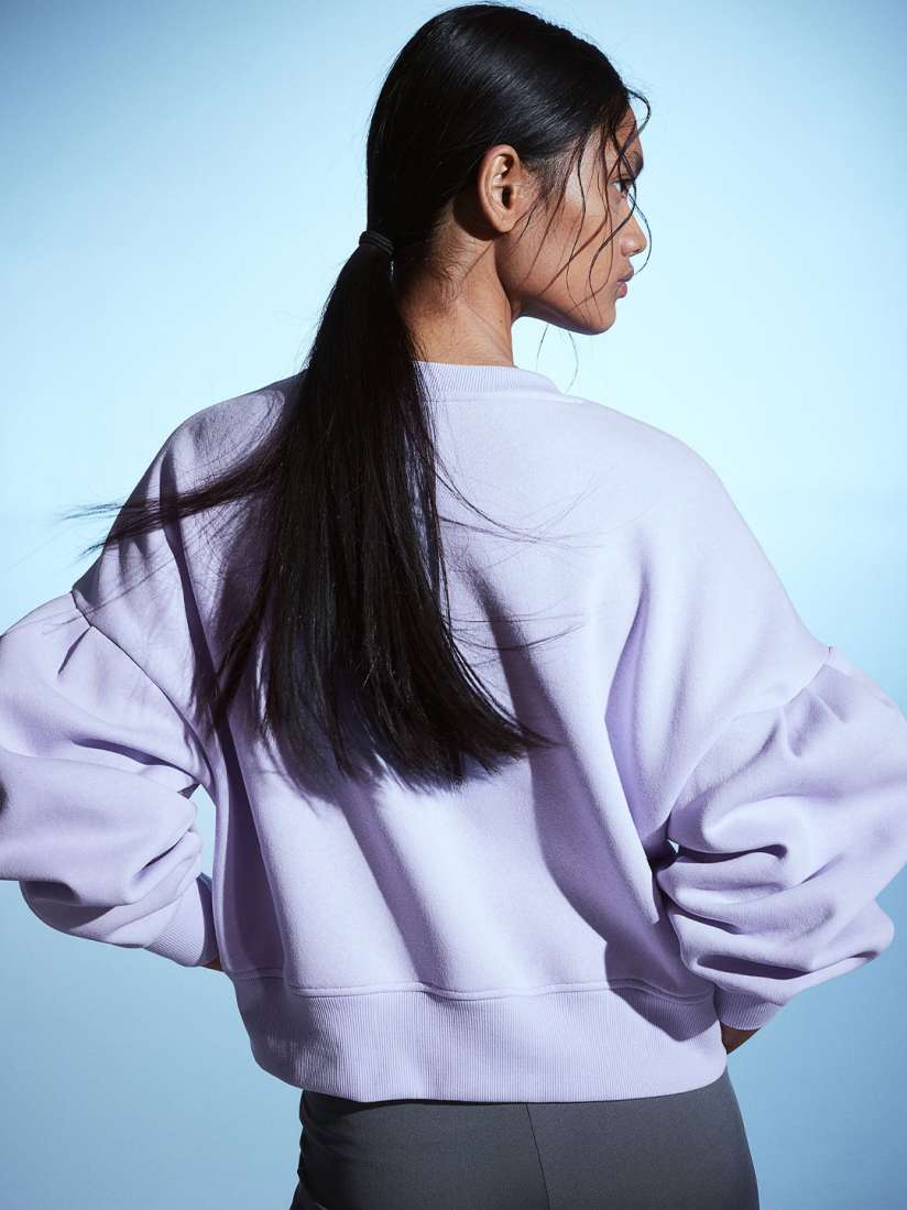 H and m puff sleeve sweatshirt 2025