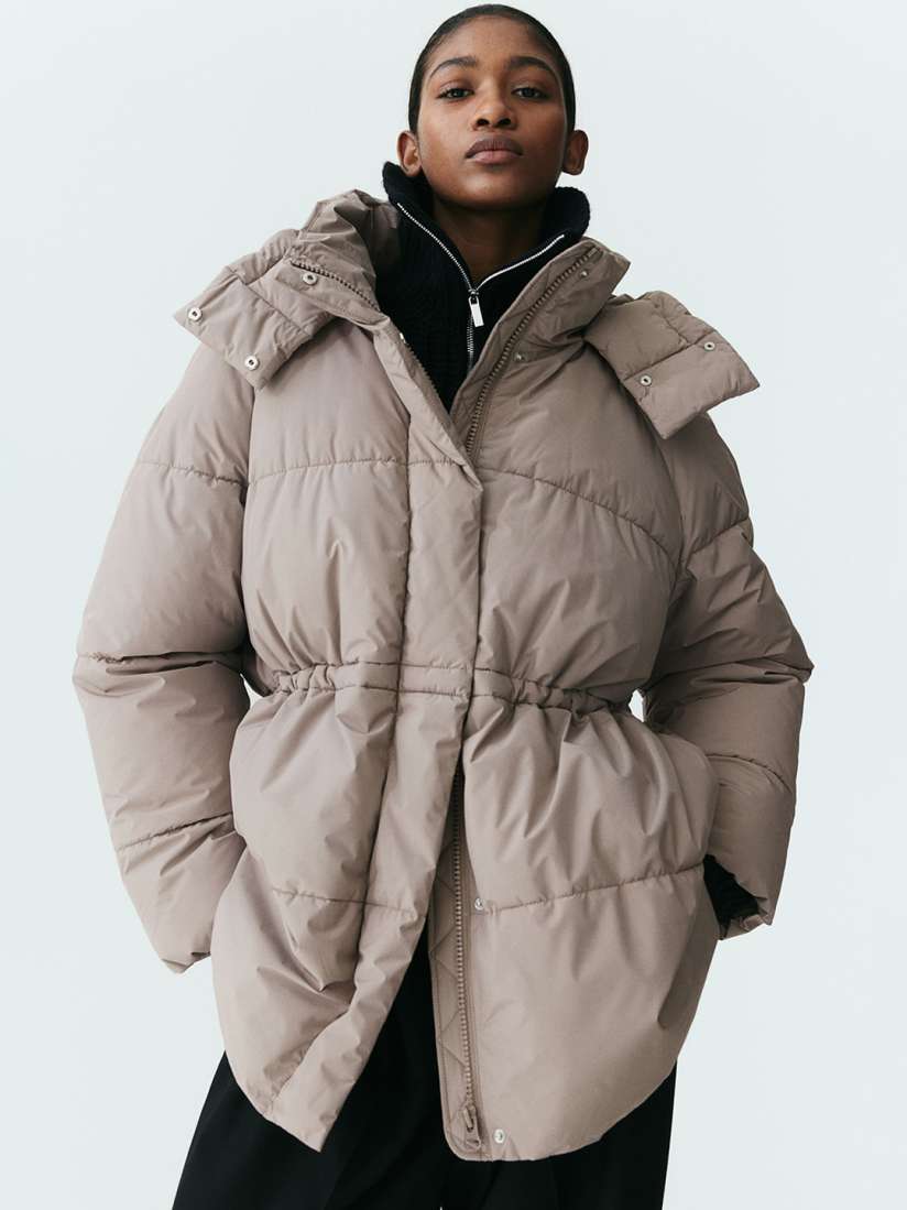 Buy H M Hooded Puffer Jacket Jackets for Women 25898872 Myntra