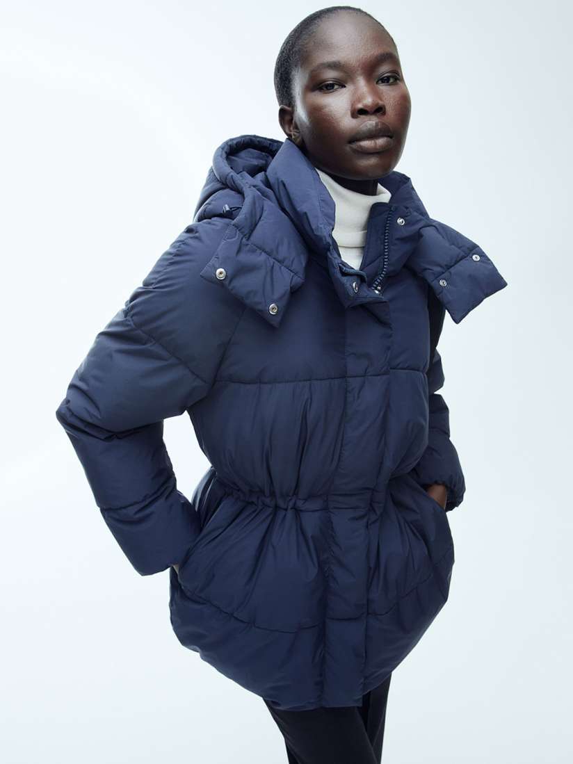 Buy H M Hooded Puffer Jacket Jackets for Women 25898874 Myntra