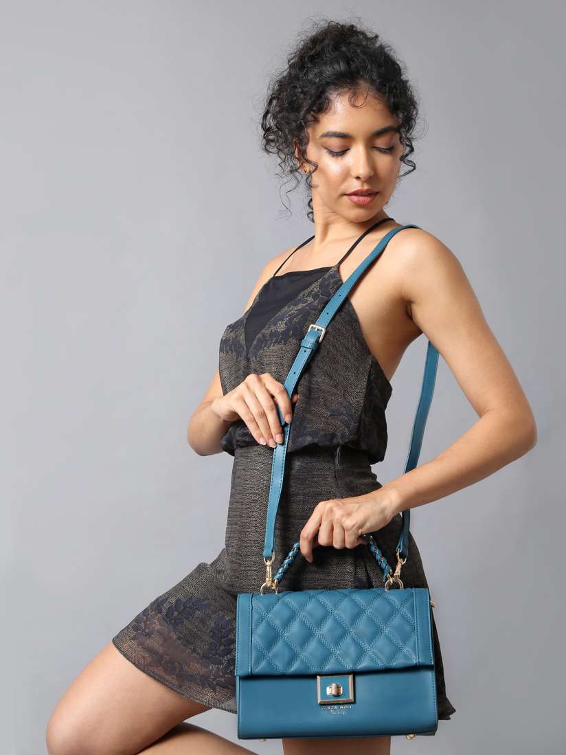 Buy Diana Korr Structured Sling Bag Handbags for Women 25909132 Myntra