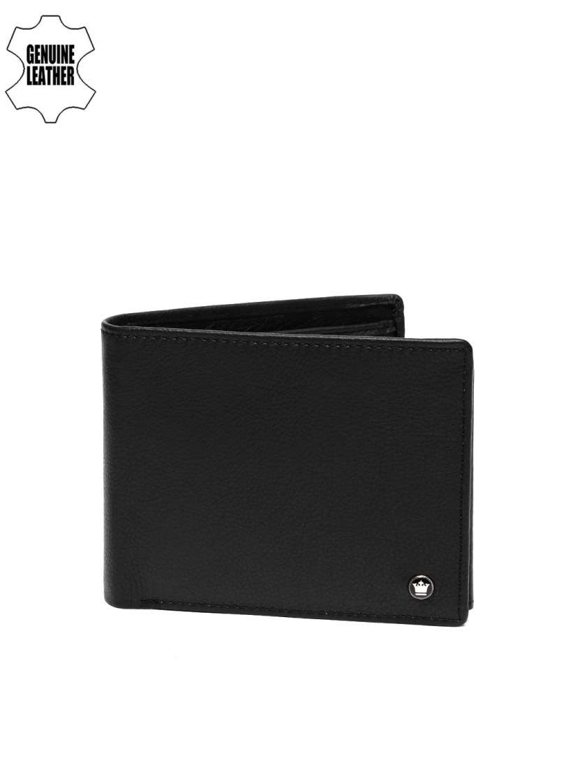 Buy Louis Philippe Men Black Genuine Leather Two Fold Wallet Wallets for Men 2593268 Myntra
