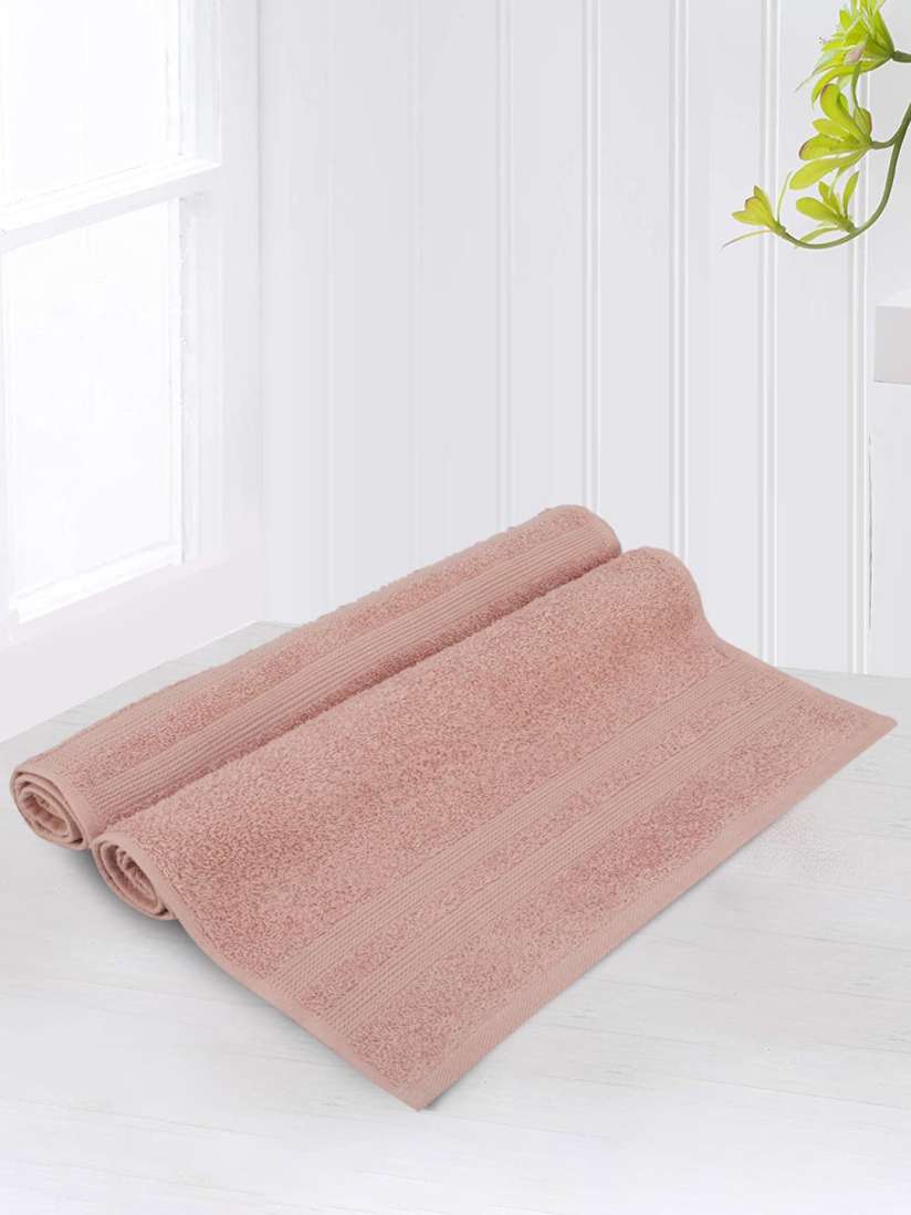 Peach color towels clearance